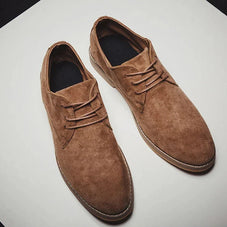 WW | Atmungsaktiv Weich Anzugschuhe Herren Aus Kalbsleder