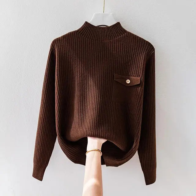 WW | Schlichter und eleganter Feinstrickpullover