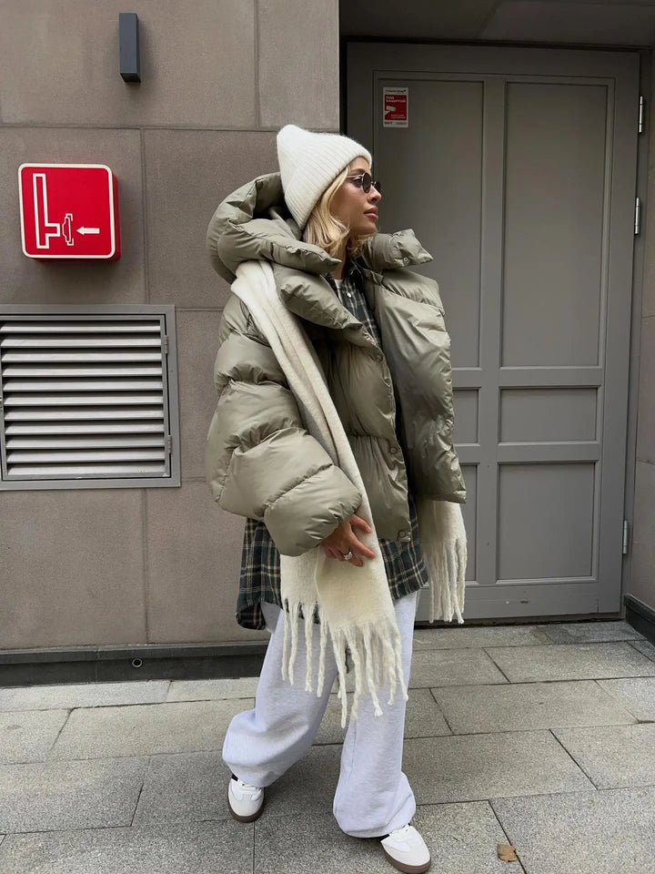 W&W Mode | Übergroße Pufferjacke
