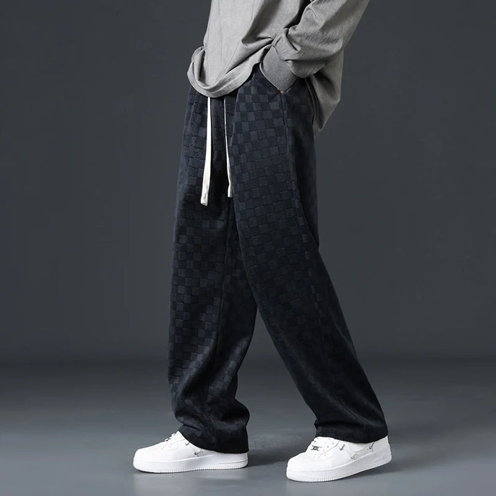 W&W Mode | Stylische Jogginghose Mit Karomuster