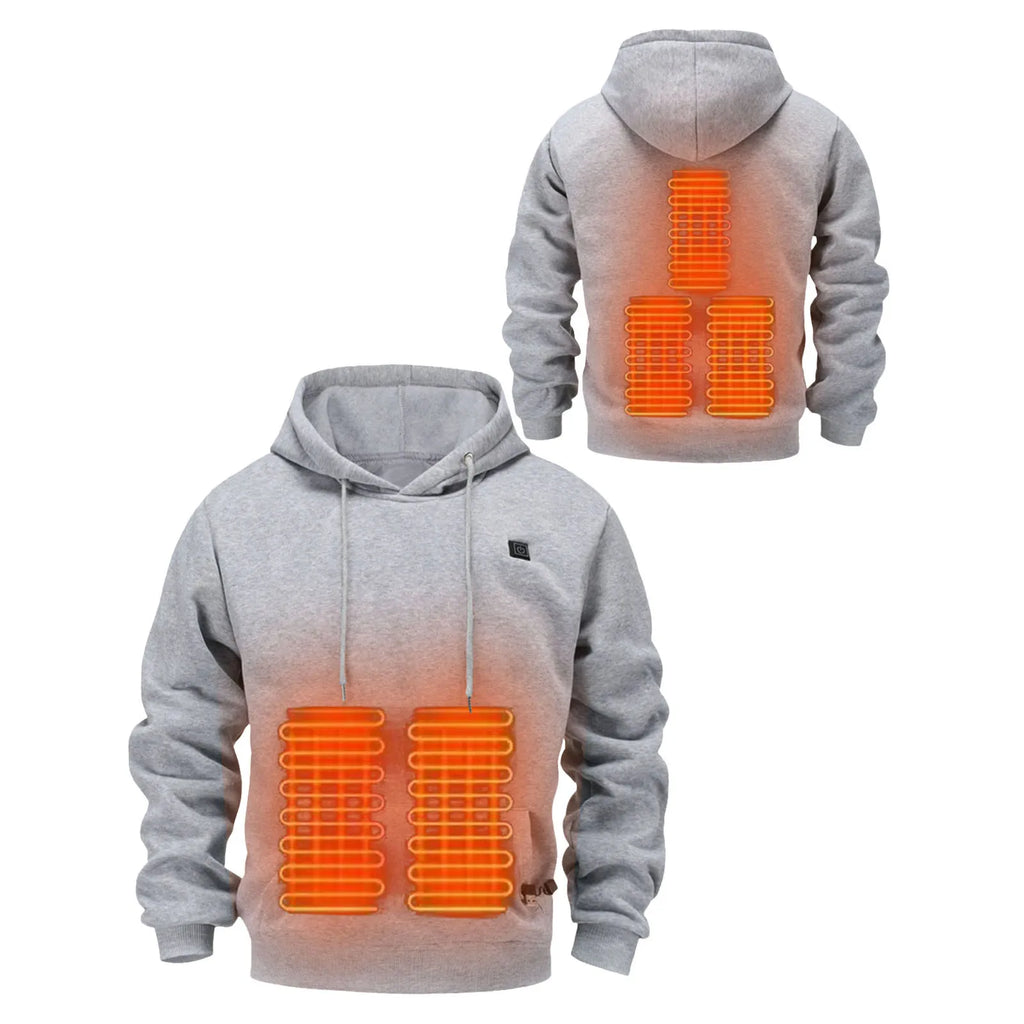 WOLFF - Winter-Hoodie mit USB-Heizung