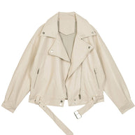 WW | Übergroße Lederjacke