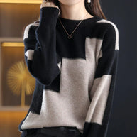 Lange Ärmel Damen Pullover