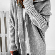 WW | Gestrickte Strickjacke Weste