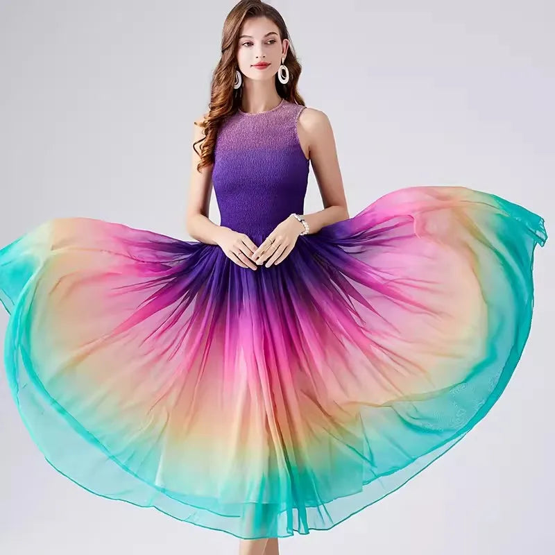 WW | Golden Hour Harmony Midi Kleid