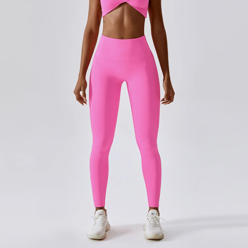 WW | Atmungsaktive Push-up Yoga Leggings Mit Pfirsich Hebung