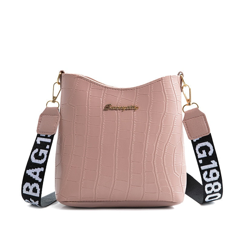 W&W Mode Jaunty Umhängetasche | Damen Mini Crossbody Eimer Handtasche