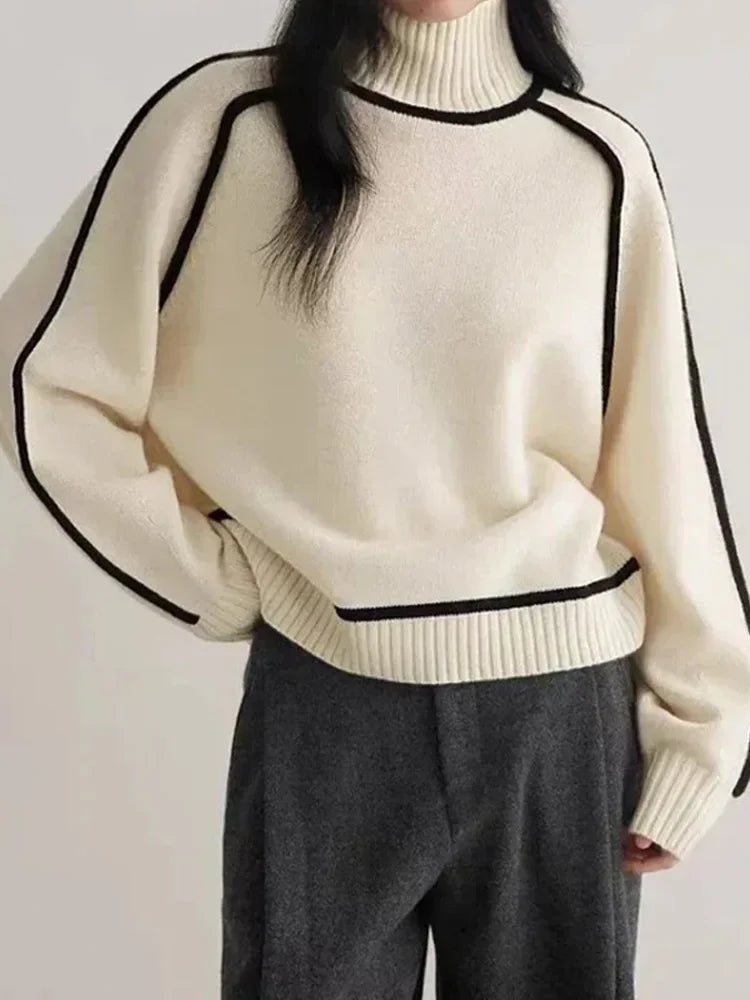W&W Mode | Warme Damen Rollkragenpullover || Winter
