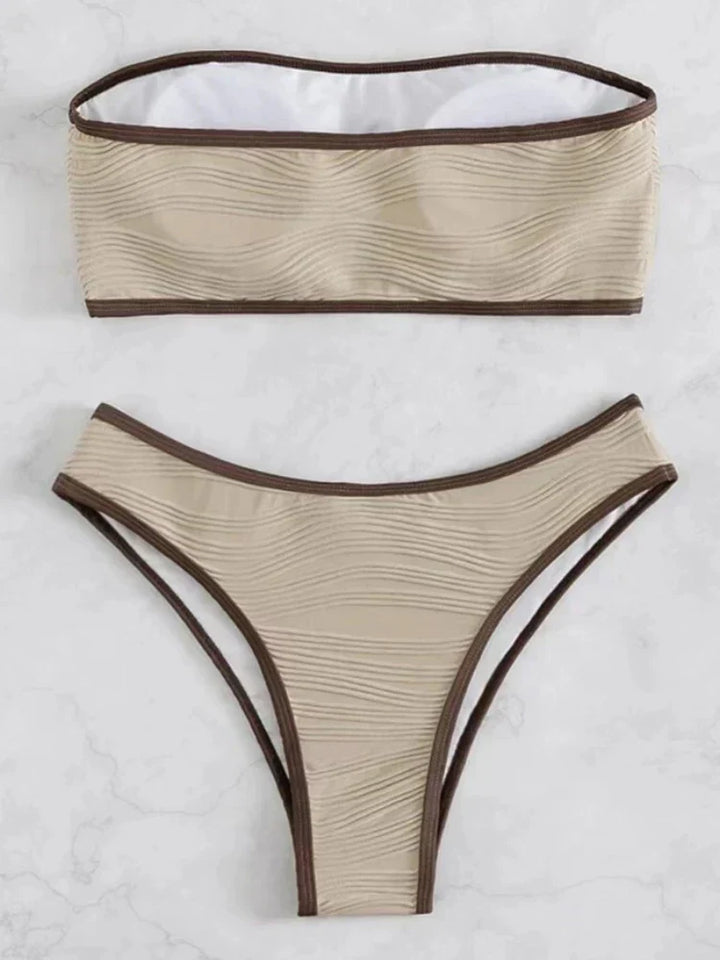 W&W Mode Bandeau-Bikini-Set