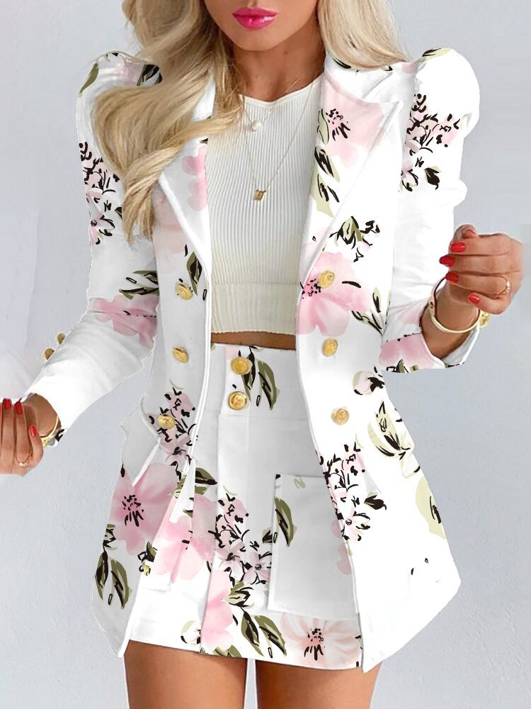 WW | 2-Teiliges Set Blazer + Rock