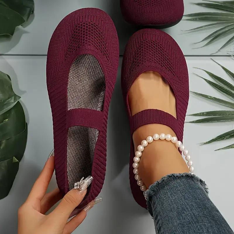 W&W Mode | Canvas-Schuhe, Leicht, Slip On, Flats, Sommerschuhe
