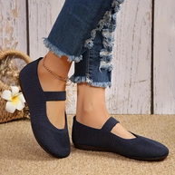 WW | Canvas-Schuhe, Leicht, Slip On, Flats, Sommerschuhe