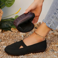 WW | Canvas-Schuhe, Leicht, Slip On, Flats, Sommerschuhe