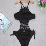 WW | Eleganter Monokini Mit Spitze Und Sexy Ausschnitt