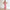 Schulternahes Kleid mit Blumenmuster