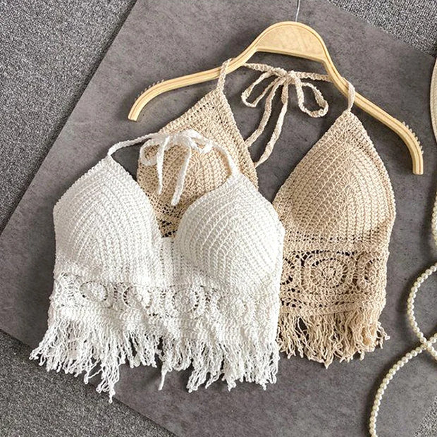 WW | Häkel Bikini Bh Im Boho Stil Mit Quaste