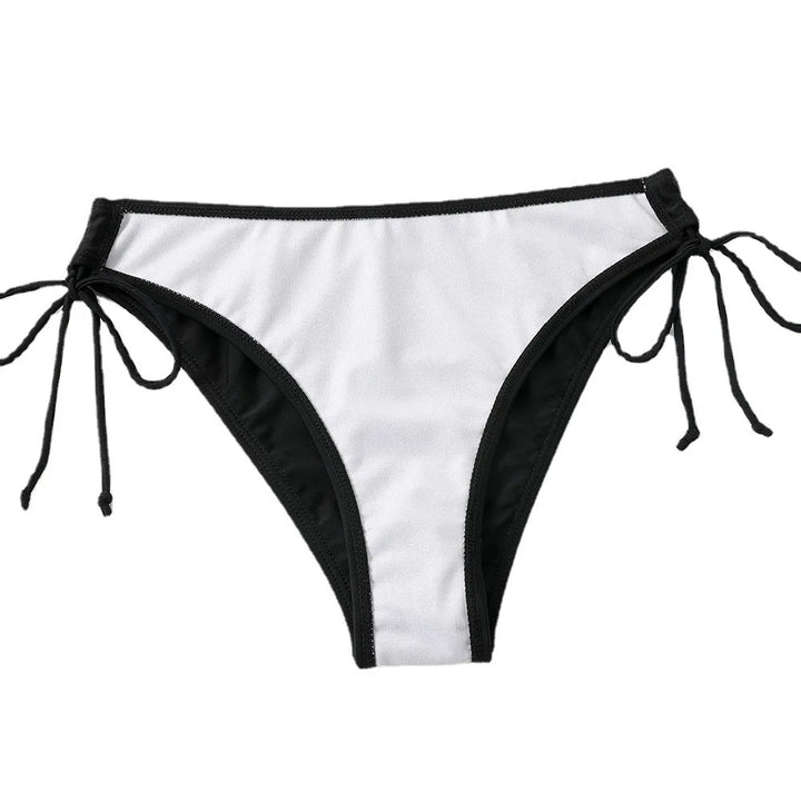 W&W Mode - Eleganter Triangel-Bikini in Schwarz