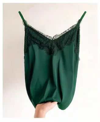 WW | Seidiges V-ausschnitt Camisole Damen