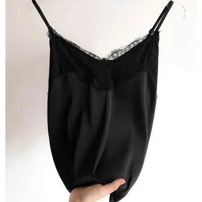 WW | Seidiges V-ausschnitt Camisole Damen