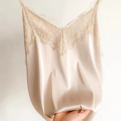 WW | Seidiges V-ausschnitt Camisole Damen