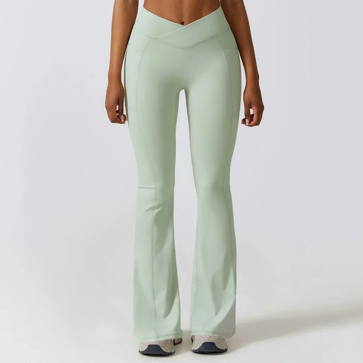 W&W Mode | Hoch taillierte Flare-Leggings