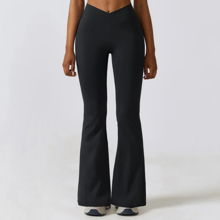 W&W Mode | Hoch taillierte Flare-Leggings