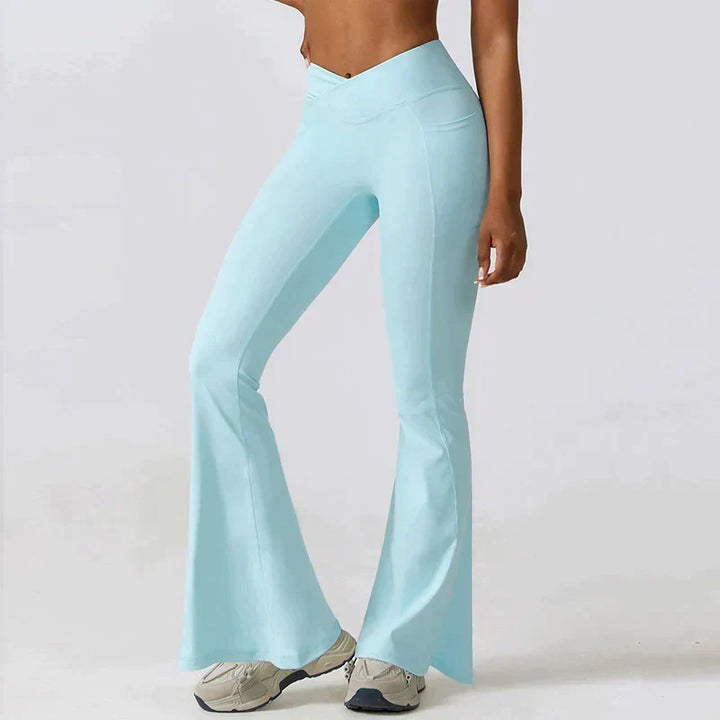 W&W Mode | Hoch taillierte Flare-Leggings