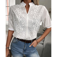 WW | Bestickte Bluse Für Damen