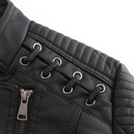 W&W - Glatte Lederjacke