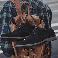 WW | Atmungsaktiv Weich Anzugschuhe Herren Aus Kalbsleder