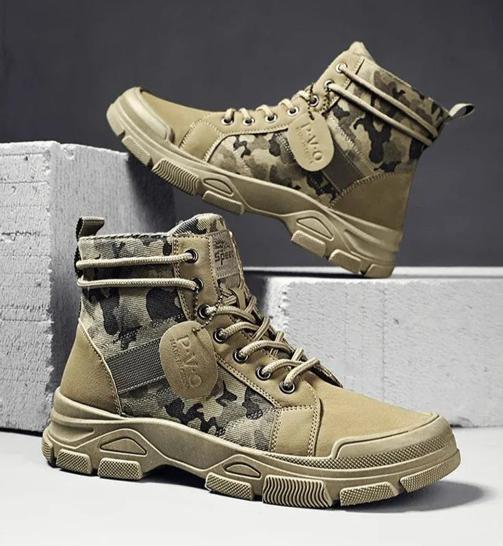 WW | Outdoor Stiefel Mit Tarnmuster Für Herren