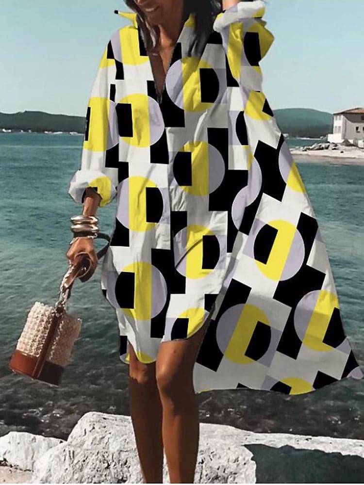 WW | Farbiges und leichtes Sommerkleid mit Motiven