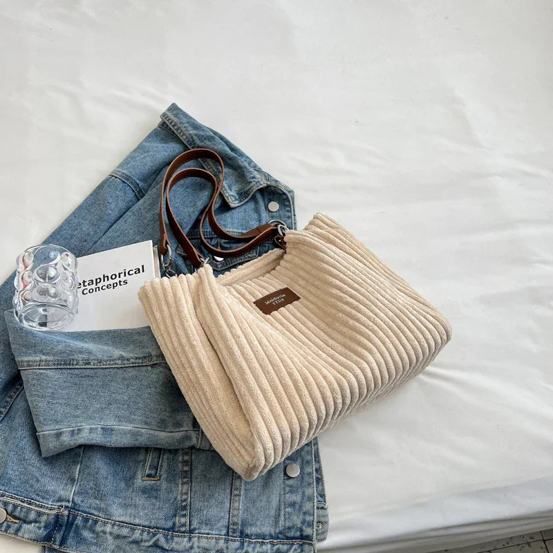 WW | Damen Cord Handtasche