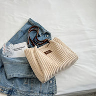 WW | Damen Cord Handtasche