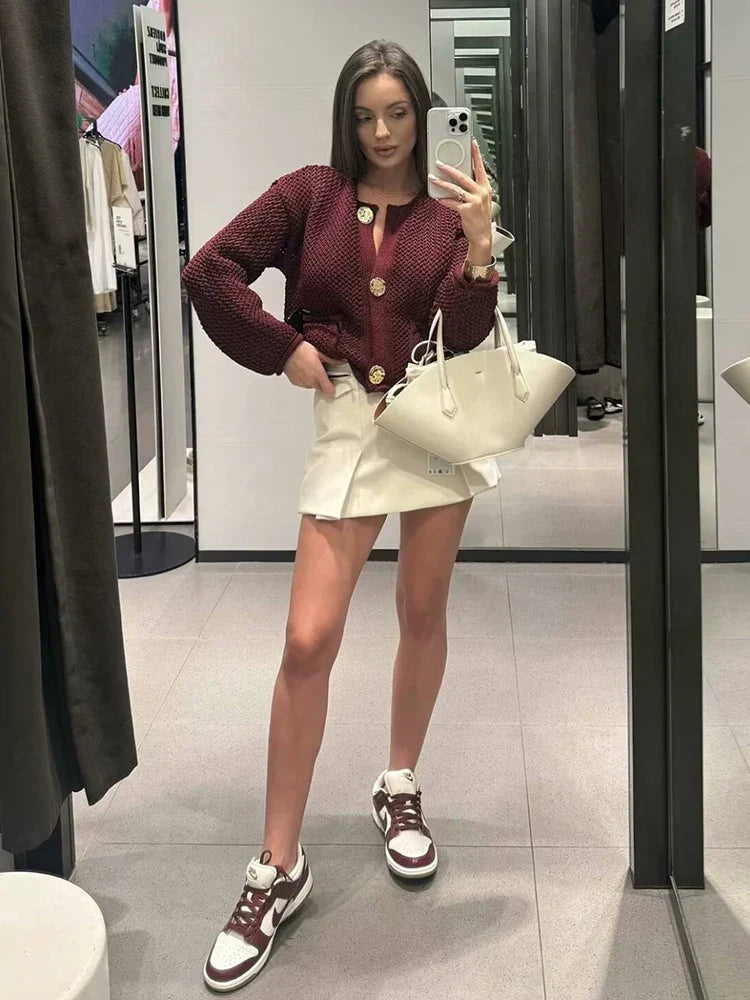 WW | Modische Strickjacke