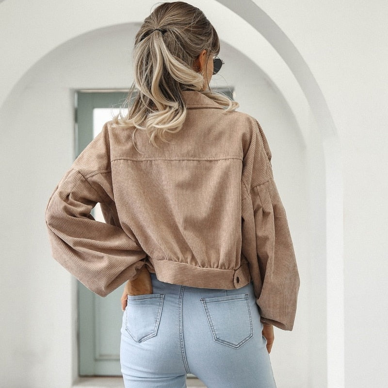 W&W Mode | Stilvolle Cordjacke für Frauen