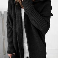 WW | Gestrickte Strickjacke Weste