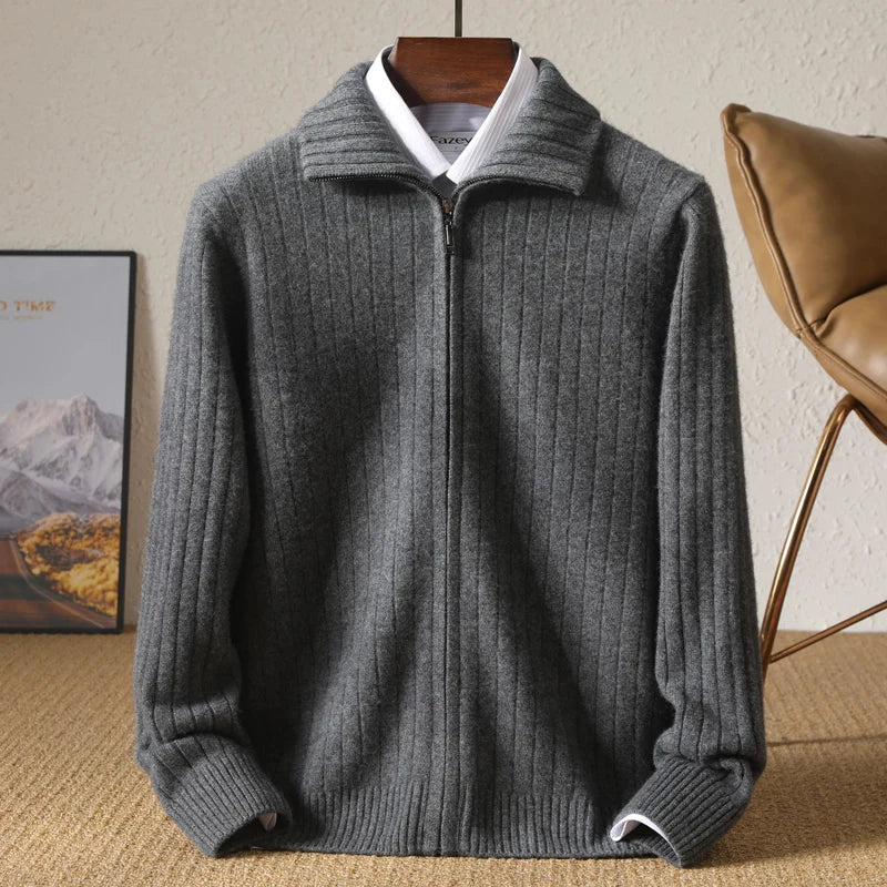 WW | Bequemer Business-Cardigan Aus Merinowolle