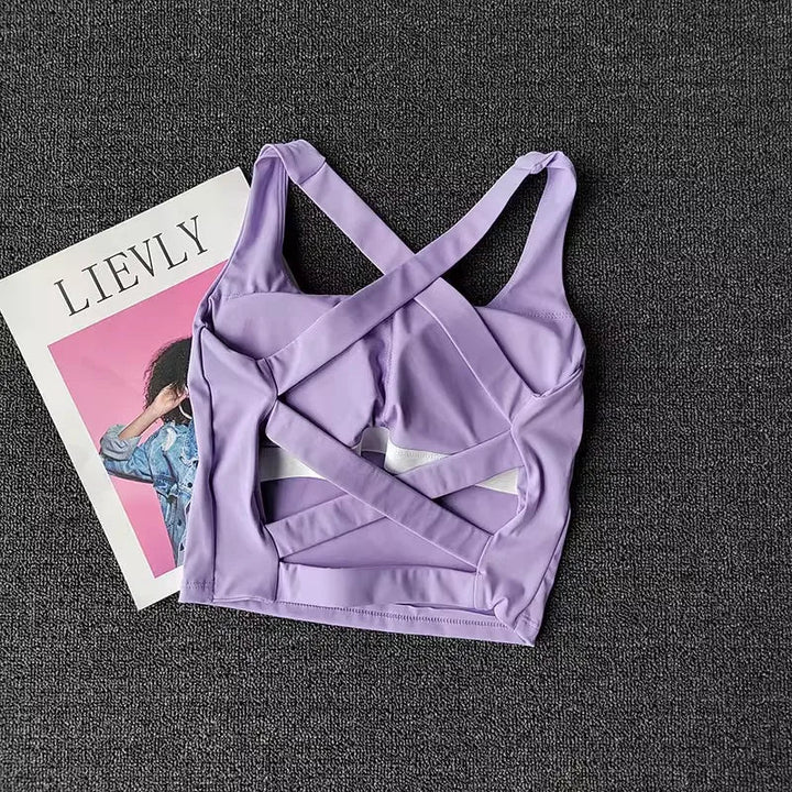 W&W Mode | Cross Back Sport Bh Für Damen