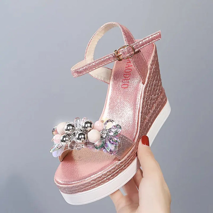 W&W Mode | Better Off That Way Wedges Sandalen
