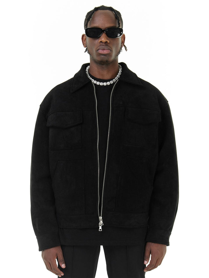 W&W Mode | Streetwear Jack Mit Baumwollmischung Für Bequemen Stil