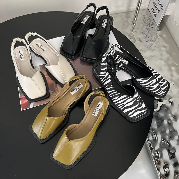 W&W Mode - Orthopädische Sandalen | Flache Schuhe Damen bequem | Sandalen damen bequem
