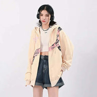 WW | Oversized Damen Hoodie Mit Print | Bequemer Streetwear Pullover