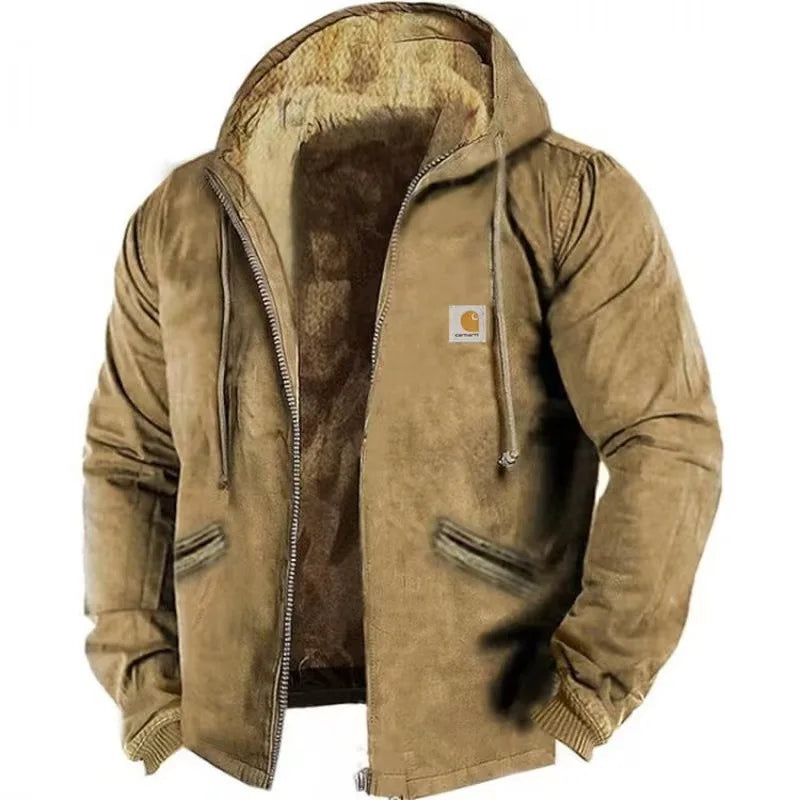 WW | Herren Outdoor Fleecejacke Mit Reißverschluss