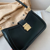 WW Stilvolle Linke Schultertasche | Damen Designer Handtasche mit Reißverschluss