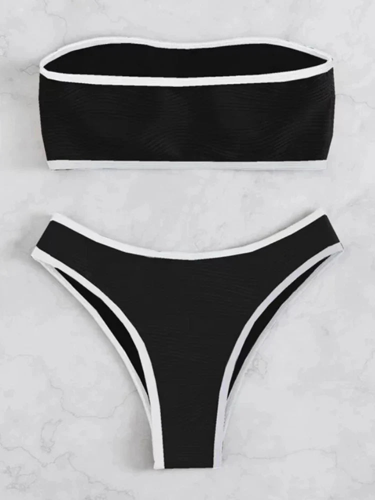 W&W Mode Bandeau-Bikini-Set