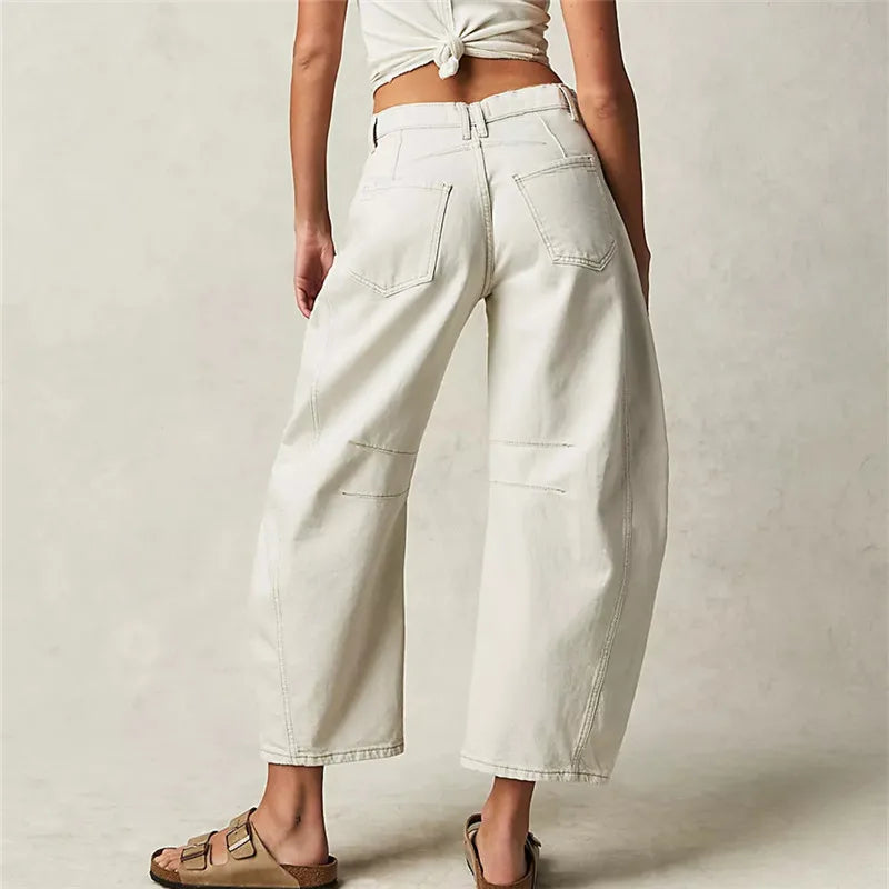 WW | Hohe Taille Vintage-Jeans für Damen