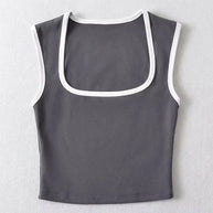 Streetwear Ärmelloses Crop Top