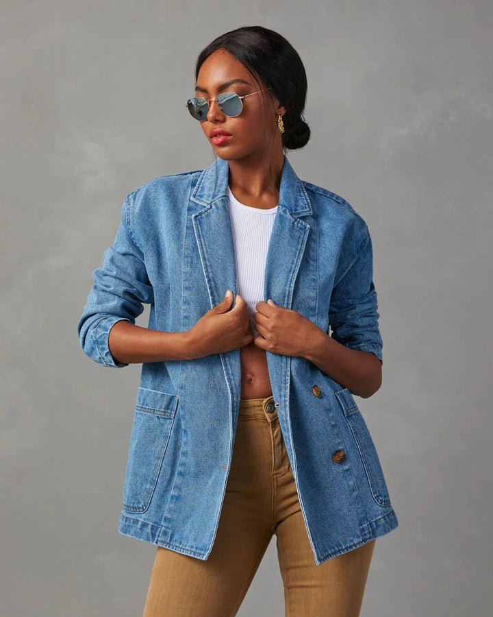 W&W Mode | Stilvoller Jeansblazer