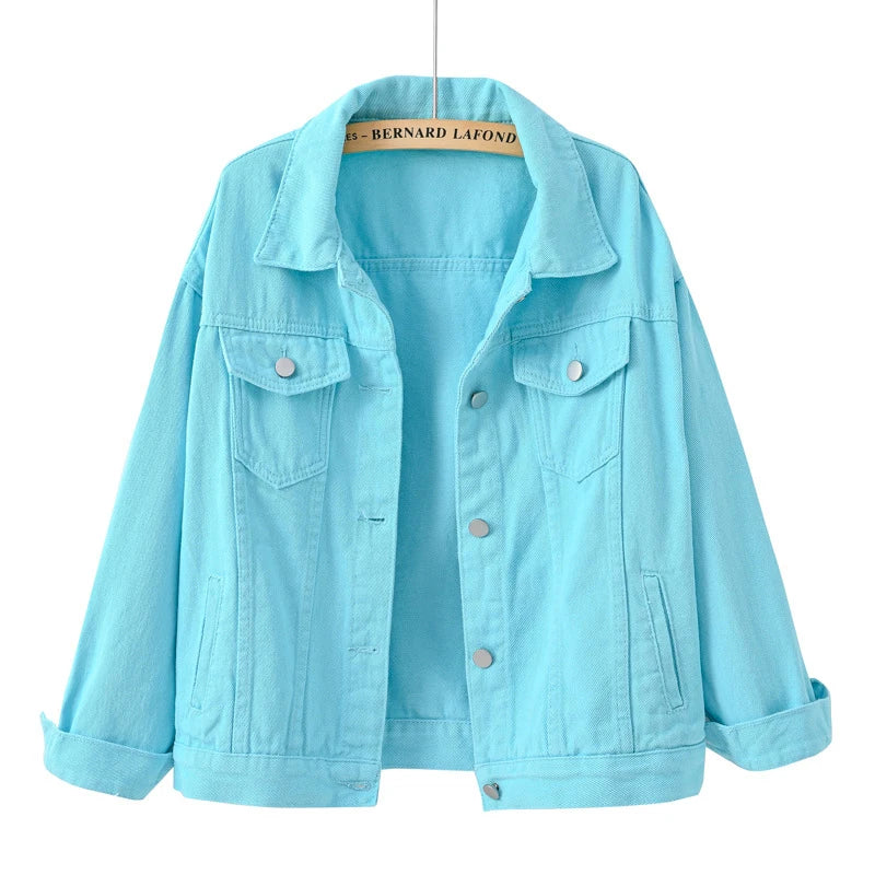 W&W Mode | klassische Damen Jeansjacke in vielen Farben